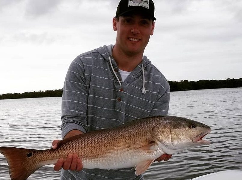 Mike with a nice Redfish