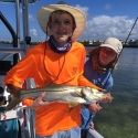 The snook were biting.